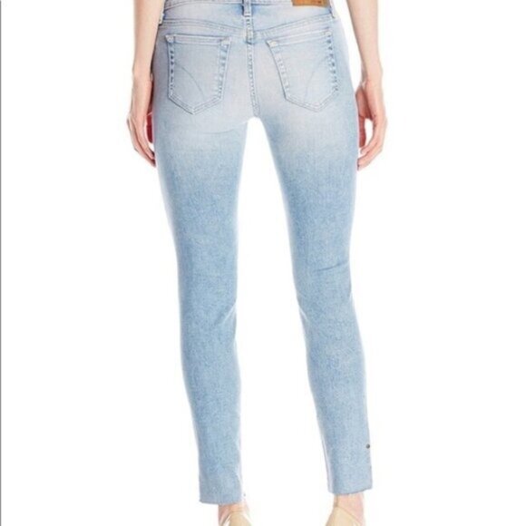 Revolve Joe's Jeans Skinny Jeans Flawless Icon Split hem distressed Light wash - Picture 16 of 16